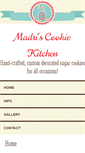 Mobile Screenshot of madriscookiekitchen.com